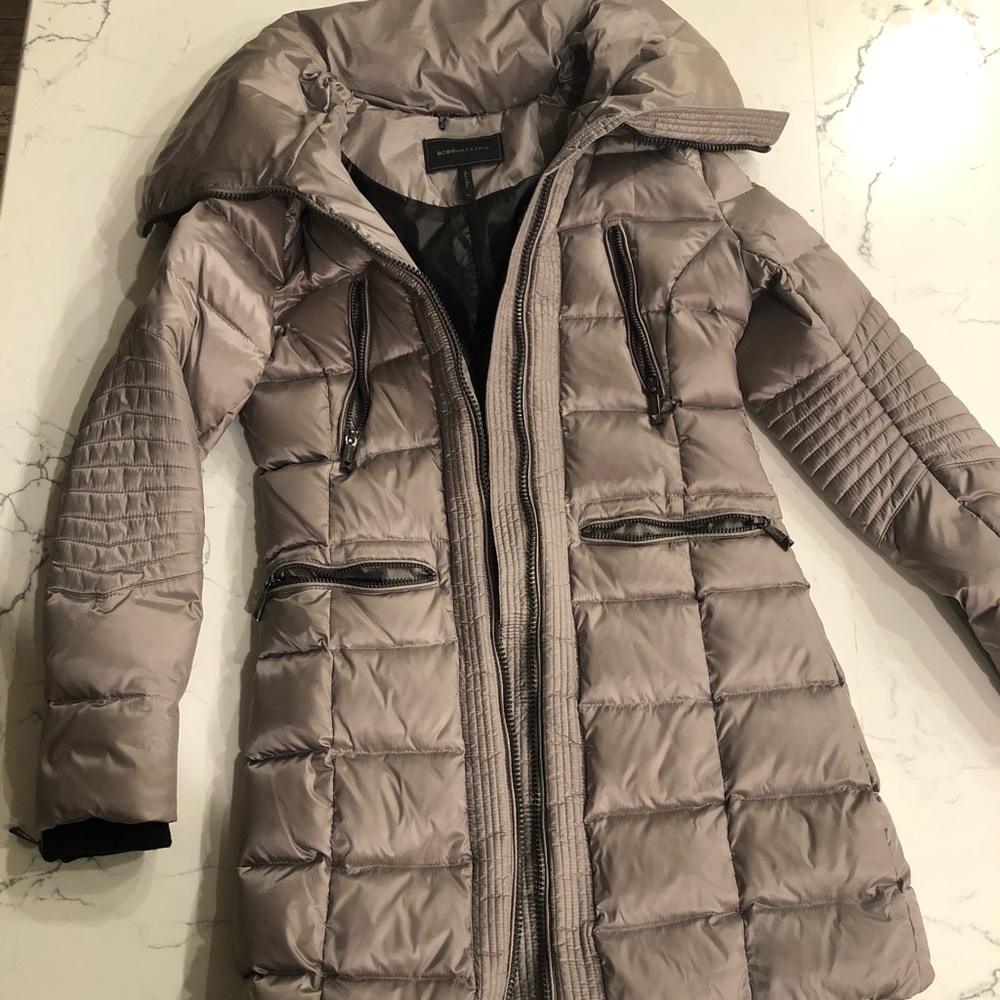 BCBG Max Azria puffy coat.